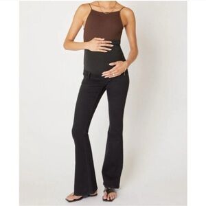 KanCan Maternity NWT Diana Black Flare Bootcut Traditional Jeans 13/30
